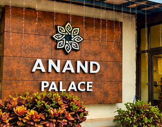 Hotel Anand Palace Entrance
